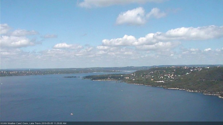 Lake Travis webcam, May 5, 2019 10:30 AM CT