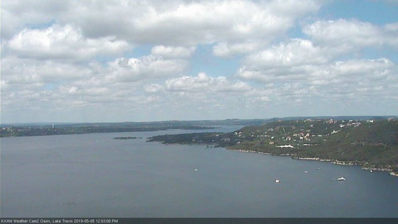 Lake Travis webcam, May 5, 2019 11:05 AM CT