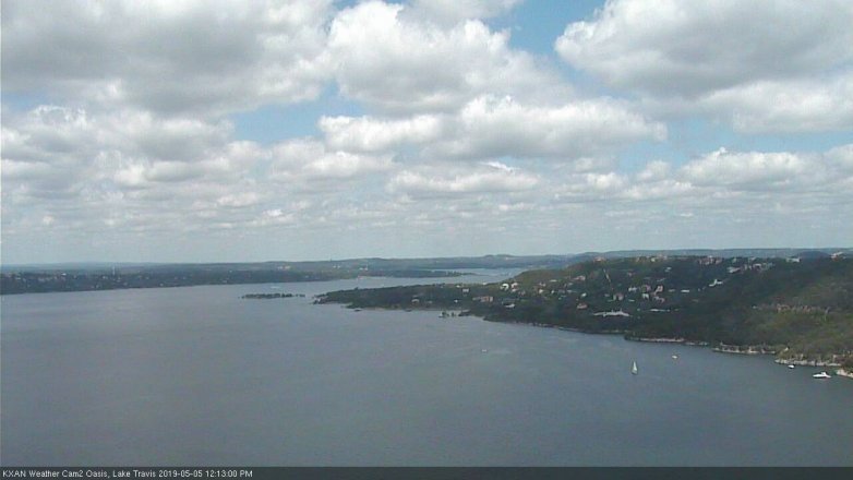 Lake Travis webcam, May 5, 2019 11:15 AM CT