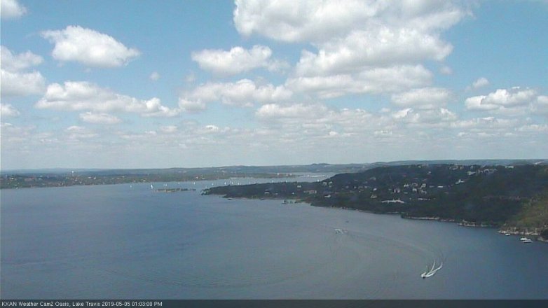 Lake Travis webcam, May 5, 2019 12:05 PM CT