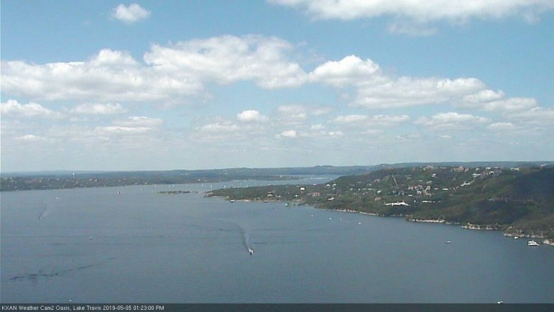 Lake Travis webcam, May 5, 2019 12:25 PM CT