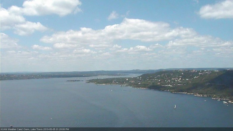 Lake Travis webcam, May 5, 2019 12:30 PM CT