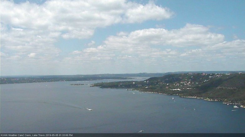 Lake Travis webcam, May 5, 2019 12:35 PM CT