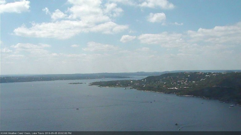 Lake Travis webcam, May 5, 2019 2:05 PM CT