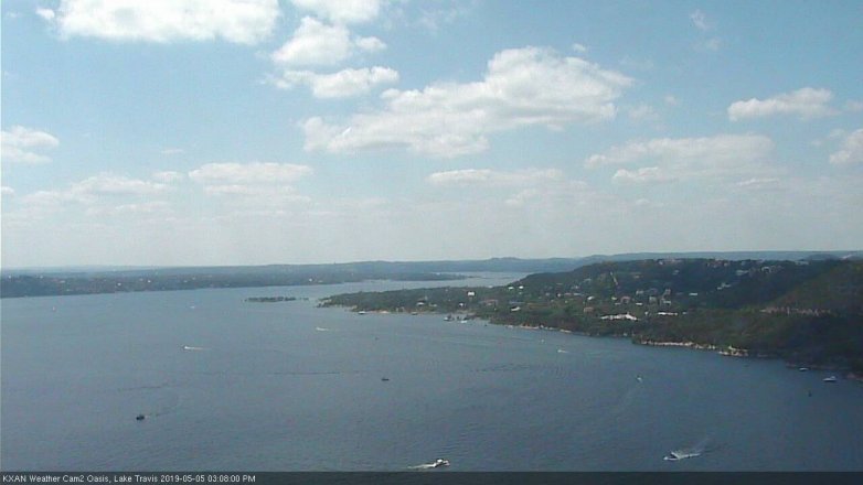 Lake Travis webcam, May 5, 2019 2:10 PM CT