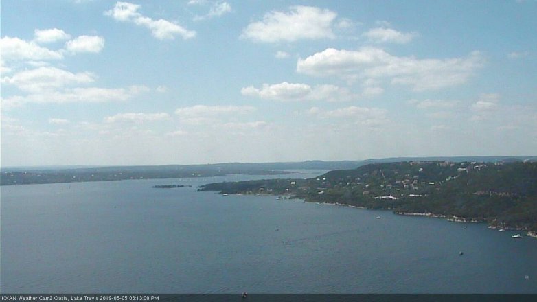 Lake Travis webcam, May 5, 2019 2:15 PM CT