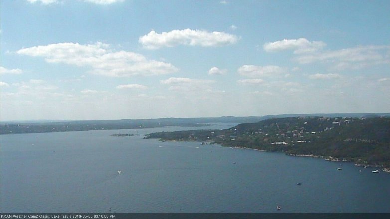 Lake Travis webcam, May 5, 2019 2:20 PM CT
