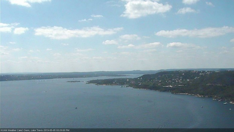 Lake Travis webcam, May 5, 2019 2:30 PM CT