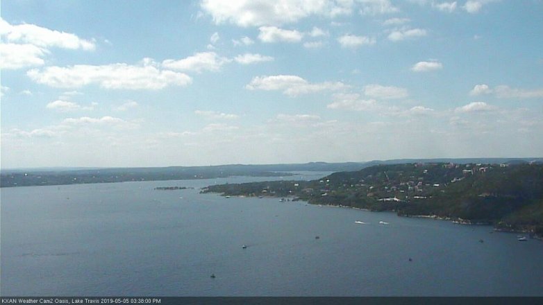Lake Travis webcam, May 5, 2019 2:40 PM CT