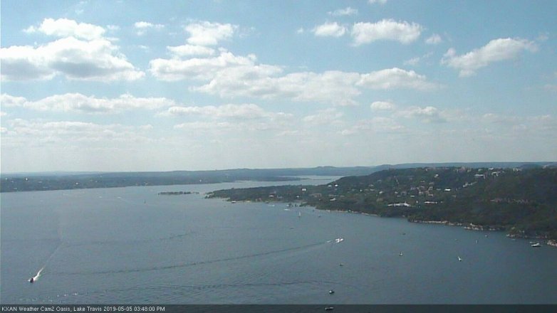 Lake Travis webcam, May 5, 2019 2:50 PM CT