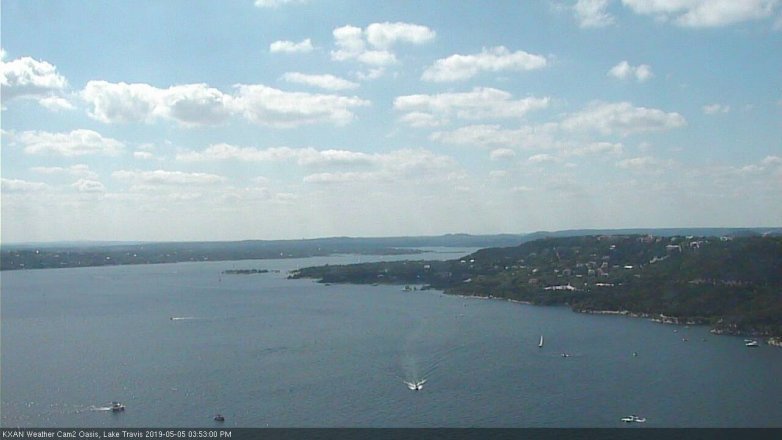 Lake Travis webcam, May 5, 2019 2:55 PM CT