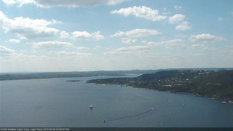 Lake Travis webcam, May 5, 2019 3:00 PM CT