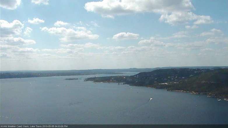 Lake Travis webcam, May 5, 2019 3:05 PM CT