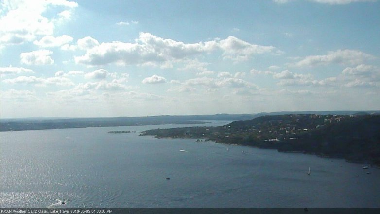 Lake Travis webcam, May 5, 2019 3:40 PM CT