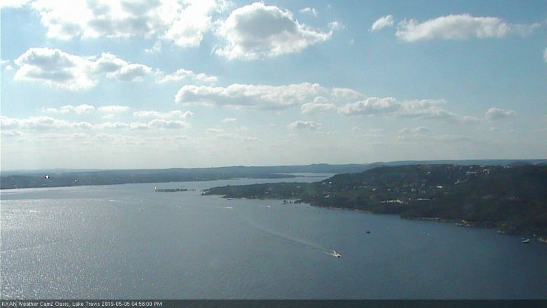 Lake Travis webcam, May 5, 2019 4:00 PM CT