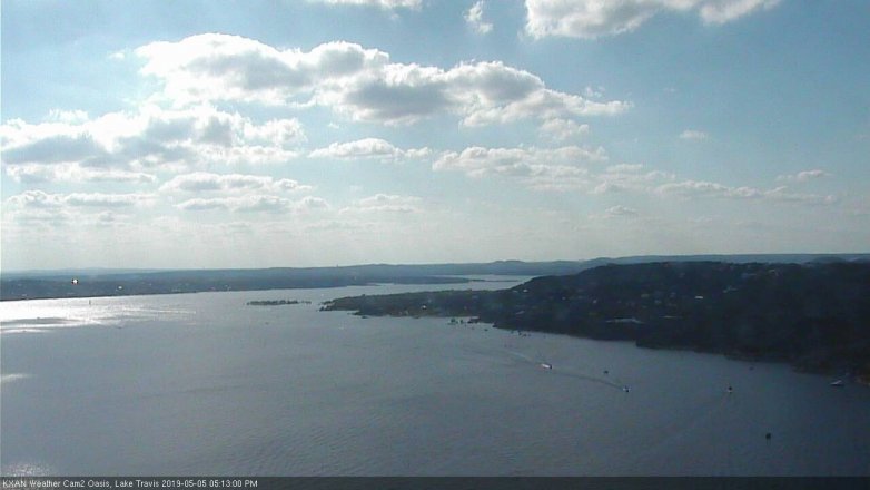 Lake Travis webcam, May 5, 2019 4:15 PM CT