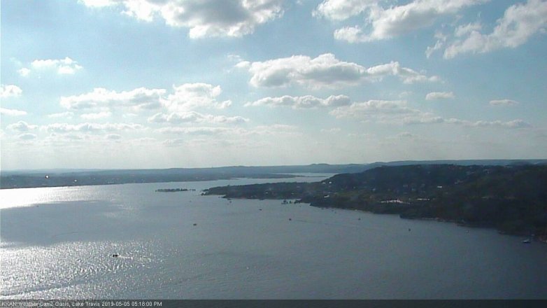Lake Travis webcam, May 5, 2019 4:20 PM CT