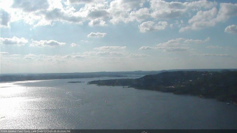 Lake Travis webcam, May 5, 2019 4:30 PM CT
