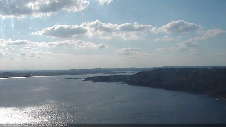 Lake Travis webcam, May 5, 2019 4:40 PM CT