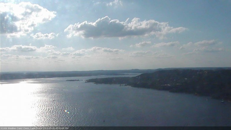 Lake Travis webcam, May 5, 2019 4:55 PM CT