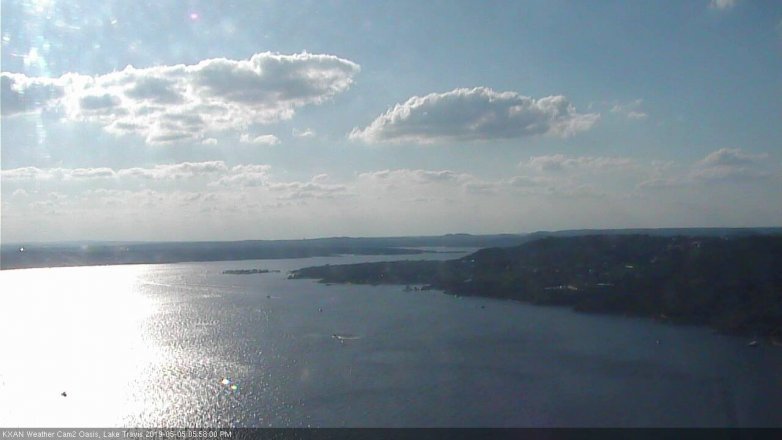 Lake Travis webcam, May 5, 2019 5:00 PM CT