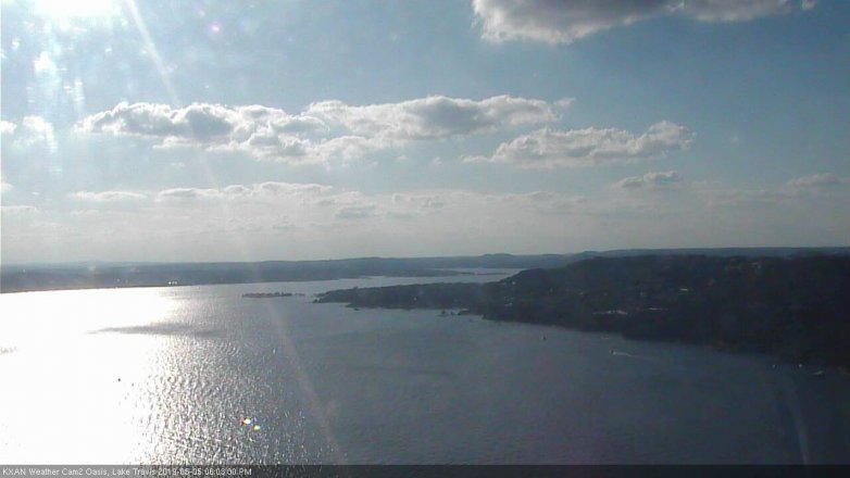 Lake Travis webcam, May 5, 2019 5:05 PM CT