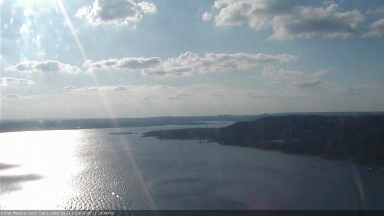 Lake Travis webcam, May 5, 2019 5:10 PM CT