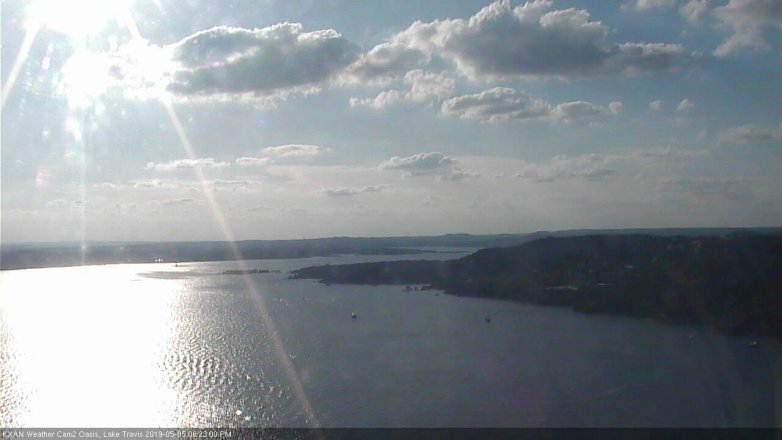 Lake Travis webcam, May 5, 2019 5:25 PM CT