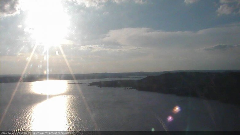 Lake Travis webcam, May 5, 2019 6:10 PM CT