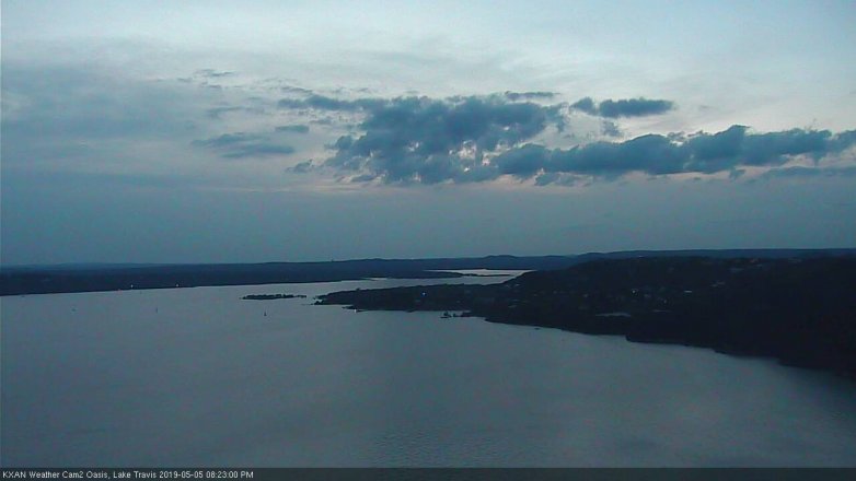 Lake Travis webcam, May 5, 2019 7:25 PM CT
