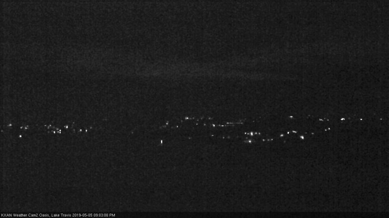 Lake Travis webcam, May 5, 2019 8:05 PM CT