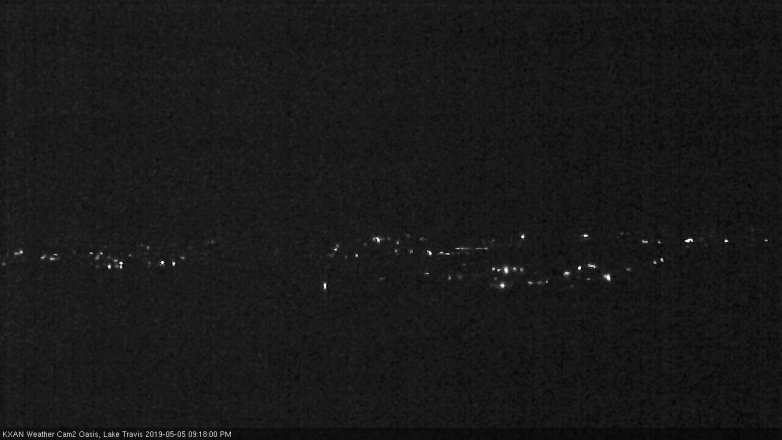 Lake Travis webcam, May 5, 2019 8:20 PM CT