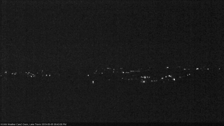 Lake Travis webcam, May 5, 2019 8:45 PM CT