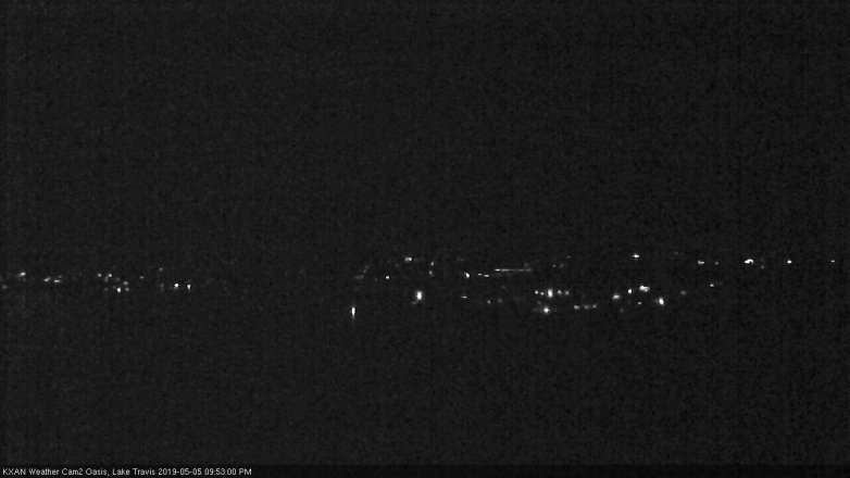 Lake Travis webcam, May 5, 2019 8:55 PM CT