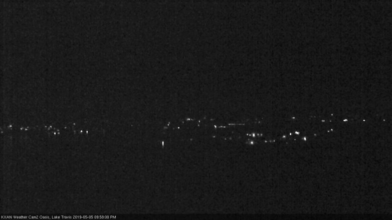 Lake Travis webcam, May 5, 2019 9:00 PM CT