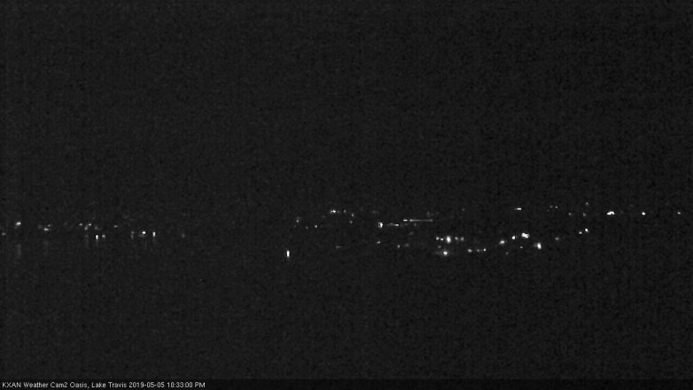 Lake Travis webcam, May 5, 2019 9:35 PM CT