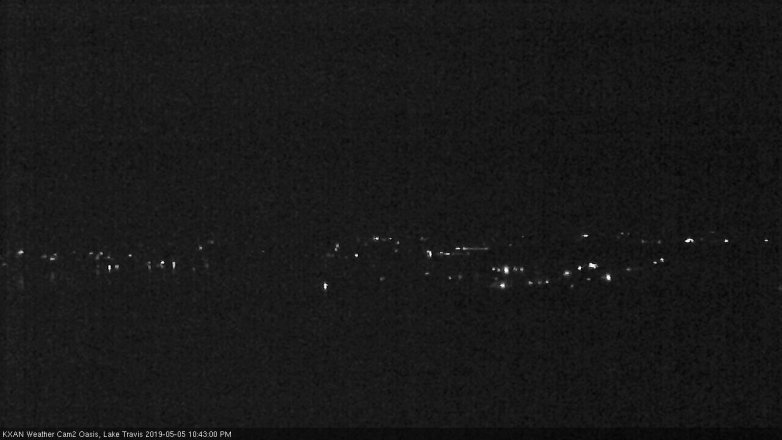 Lake Travis webcam, May 5, 2019 9:45 PM CT