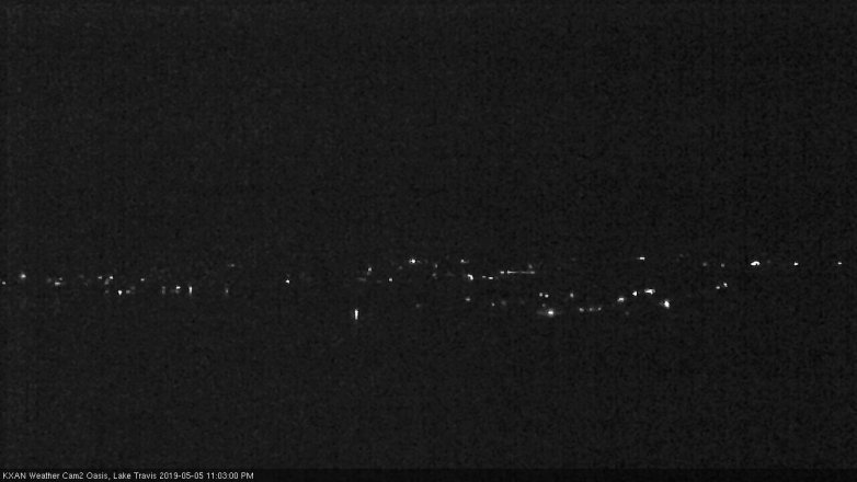 Lake Travis webcam, May 5, 2019 10:05 PM CT