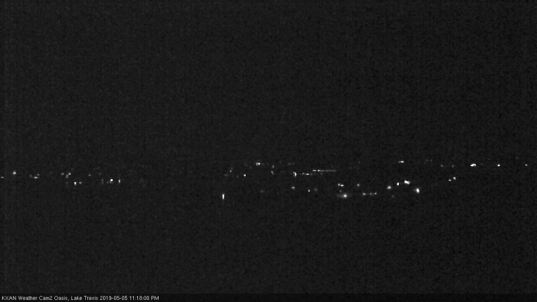 Lake Travis webcam, May 5, 2019 10:20 PM CT