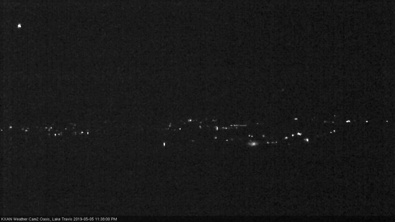 Lake Travis webcam, May 5, 2019 10:40 PM CT