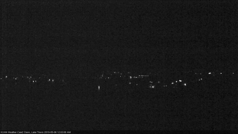 Lake Travis webcam, May 5, 2019 11:05 PM CT