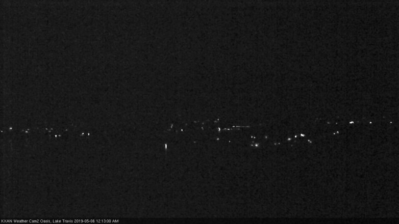 Lake Travis webcam, May 5, 2019 11:15 PM CT
