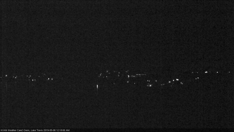 Lake Travis webcam, May 5, 2019 11:20 PM CT