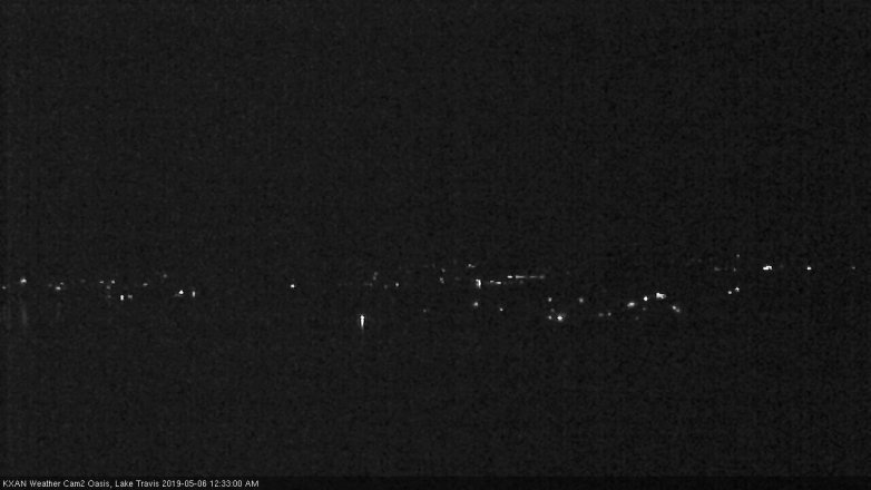 Lake Travis webcam, May 5, 2019 11:35 PM CT