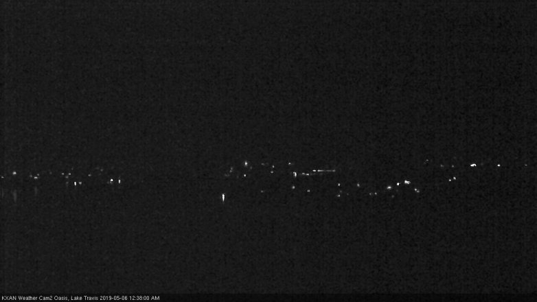 Lake Travis webcam, May 5, 2019 11:40 PM CT