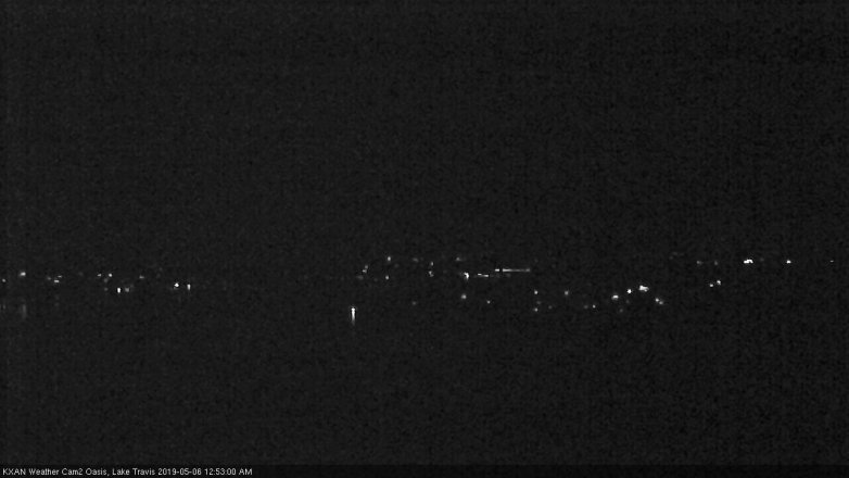 Lake Travis webcam, May 5, 2019 11:55 PM CT