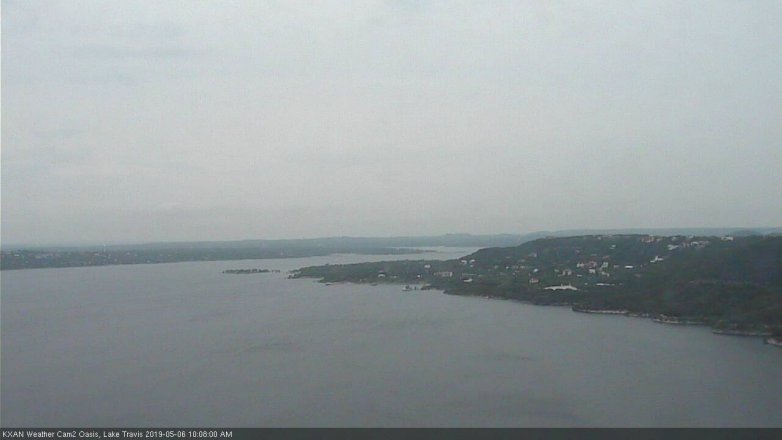 Lake Travis webcam, May 6, 2019 9:10 AM CT