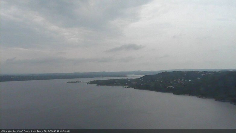 Lake Travis webcam, May 6, 2019 9:45 AM CT