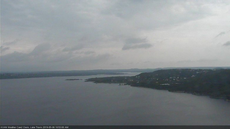 Lake Travis webcam, May 6, 2019 9:55 AM CT