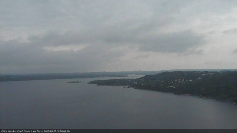 Lake Travis webcam, May 6, 2019 10:00 AM CT